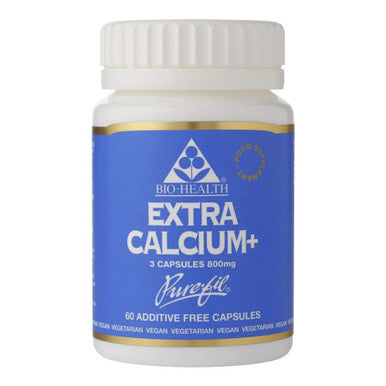 Bio Health Extra Calcium+ 200mg- 60 Capsules