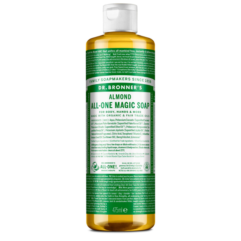 Dr Bronner Almond All-One Magic Soap - 475ml