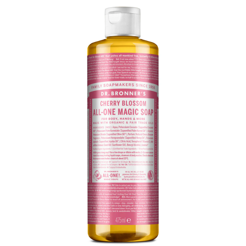 Dr Bronner Cherry Blossom All-One Magic Soap - 475ml