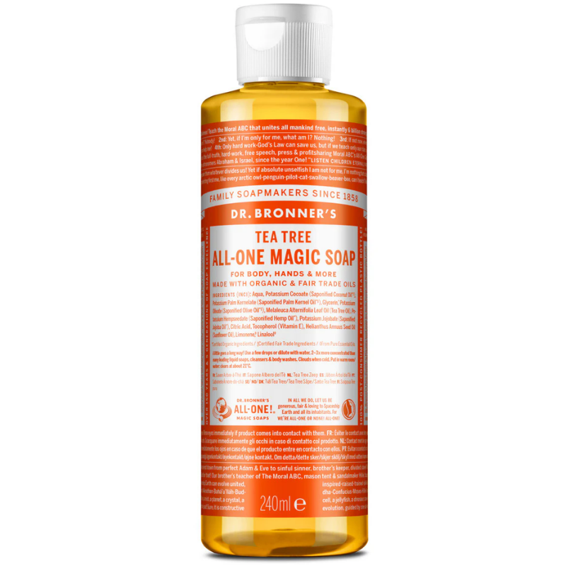 Dr Bronner Tea Tree All-One Magic Soap - 240ml