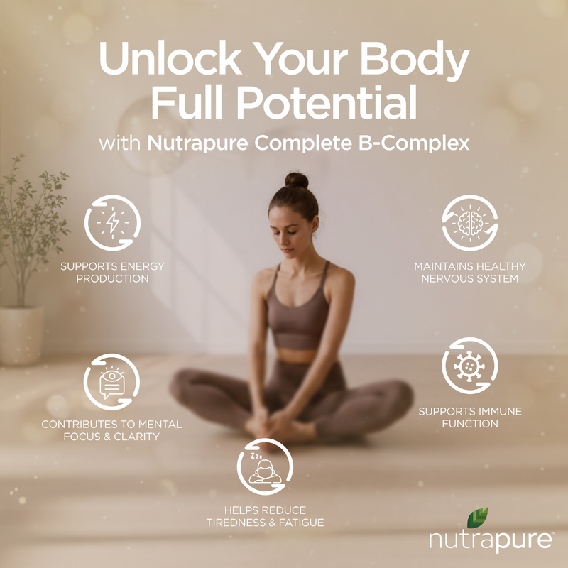 Nutrapure Complete B Complex Liquid Drops - 60ml