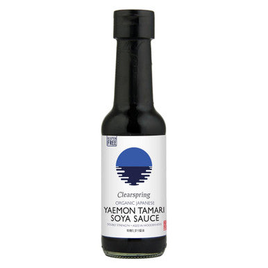 Clearspring Organic Japanese Yaemon Tamari Soya Sauce (Double Strength) - 150ml