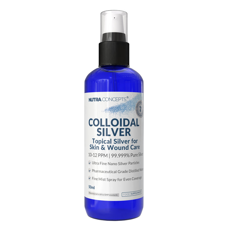 Colloidal Silver Spray - Natural Wide Spectrum Antibiotic Support 50ml