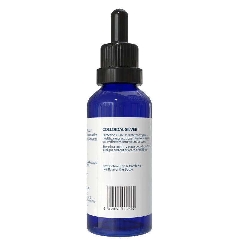 Nutraconcepts Colloidal Silver Refill - 200ml - Natural Wide Spectrum Antibiotic Support