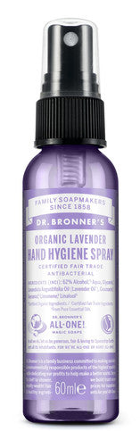 Dr Bronner Lavender Organic Hand Sanitiser - 60ml