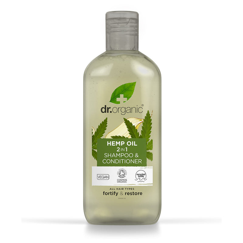 Dr Organic Hemp Oil 2in1 Shampoo & Conditioner - 265ml