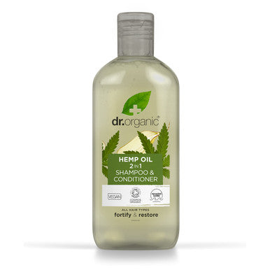 Dr Organic Hemp Oil 2in1 Shampoo & Conditioner - 265ml