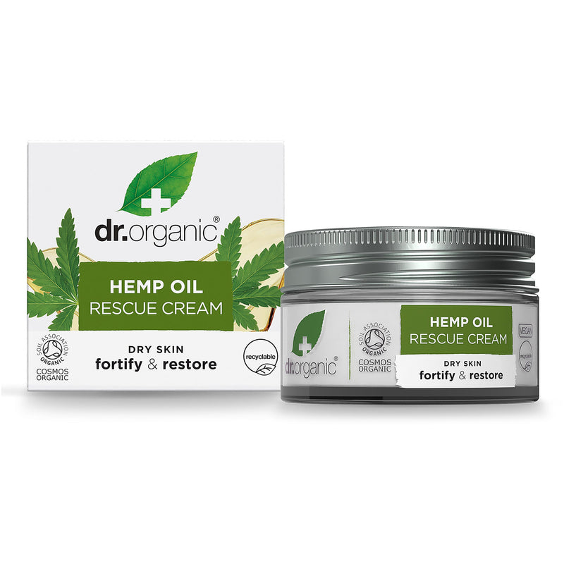Dr Organic Hemp Oil Rescue Cream - 50ml