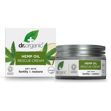 Dr Organic Hemp Oil Rescue Cream - 50ml