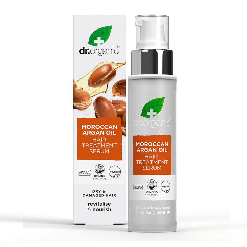 Dr Organic Moroccan Argan Oil Hair Treatment Serum - 100ml