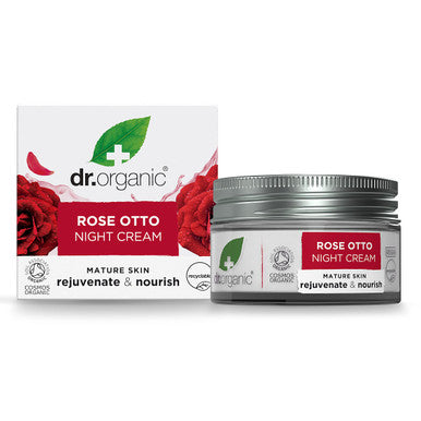 Dr Organic Rose Otto Night Cream - 50ml