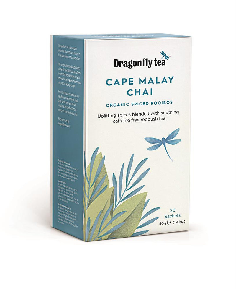Dragonfly Tea Organic Cape Malay Rooibos Chai - 20 Sachets