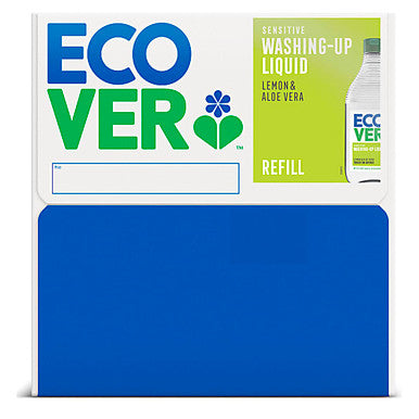 Ecover Washing up Liquid Lemon & Aloe Vera Refill - 15 Litre
