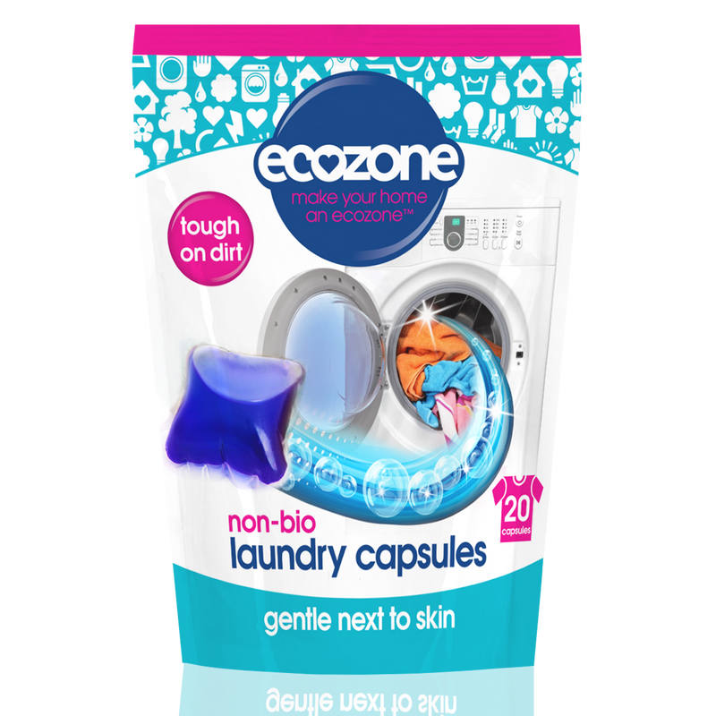 Ecozone Non Bio Laundry Liquid Capsules - 20 Capsules