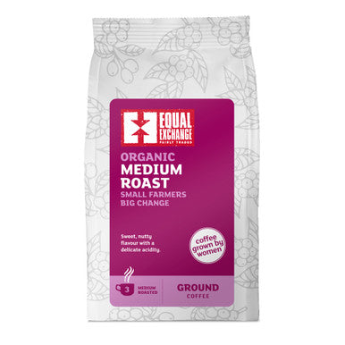 Equal Exchange Fairtrade & Organic Medium Roast & Ground Coffee - 227g