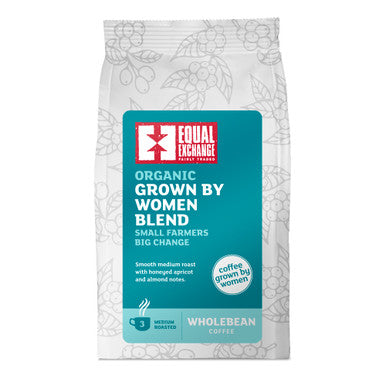 Equal Exchange Fairtrade & Organic Women Grew Coffee Beans - 227g
