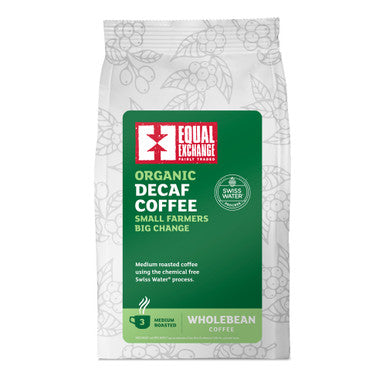 Equal Exchange Organic Decaffeinated Coffee Beans - 227g