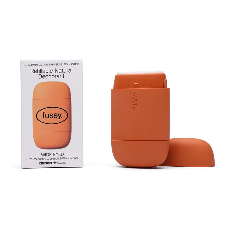Fussy Refillable Natural Deodorant Wide Eyed - 40g