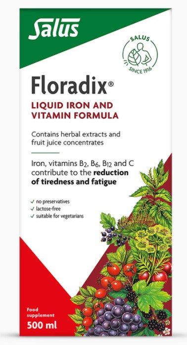 Floravital Liquid Iron, Vitamin & Herbal Formula - 500ml