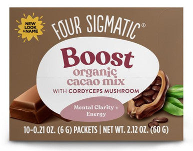 Four Sigmatic Boost Cacao Mix with Cordyceps - 10 Sachets