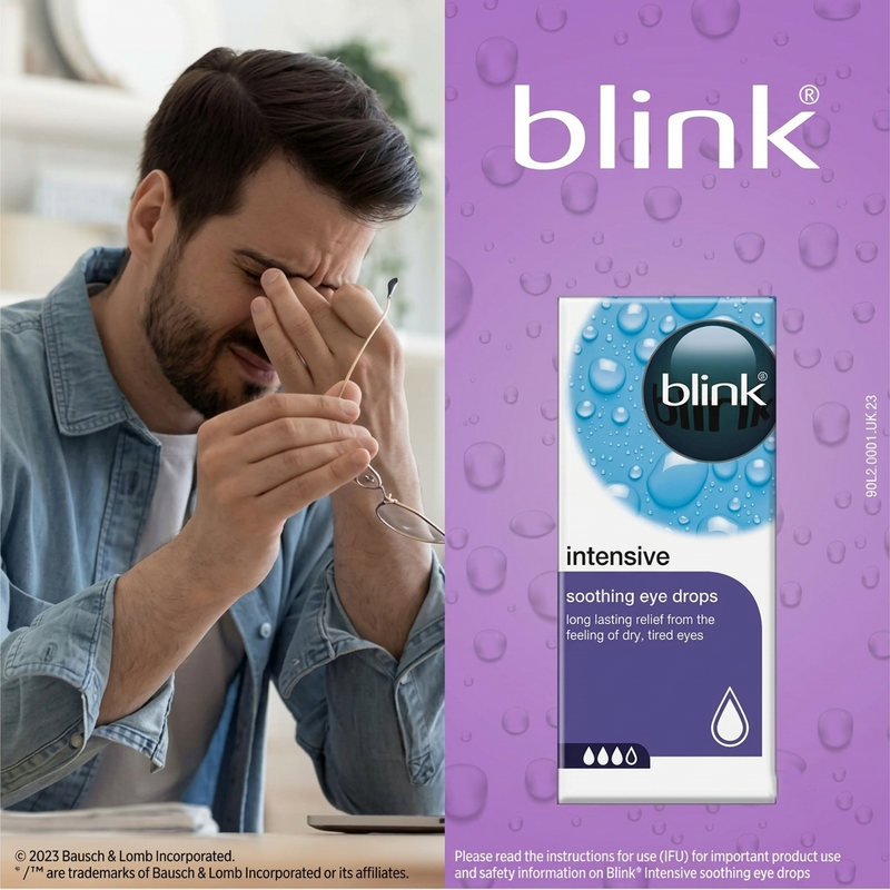 Blink Intensive Tears Eye Drops - 10ml
