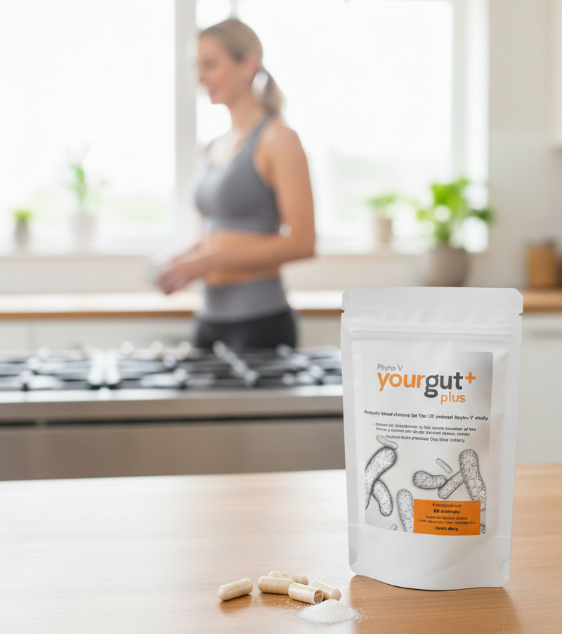 Phyto-v Yourgutplus+ (60 Capsules) | Natural Gut Health Supplement