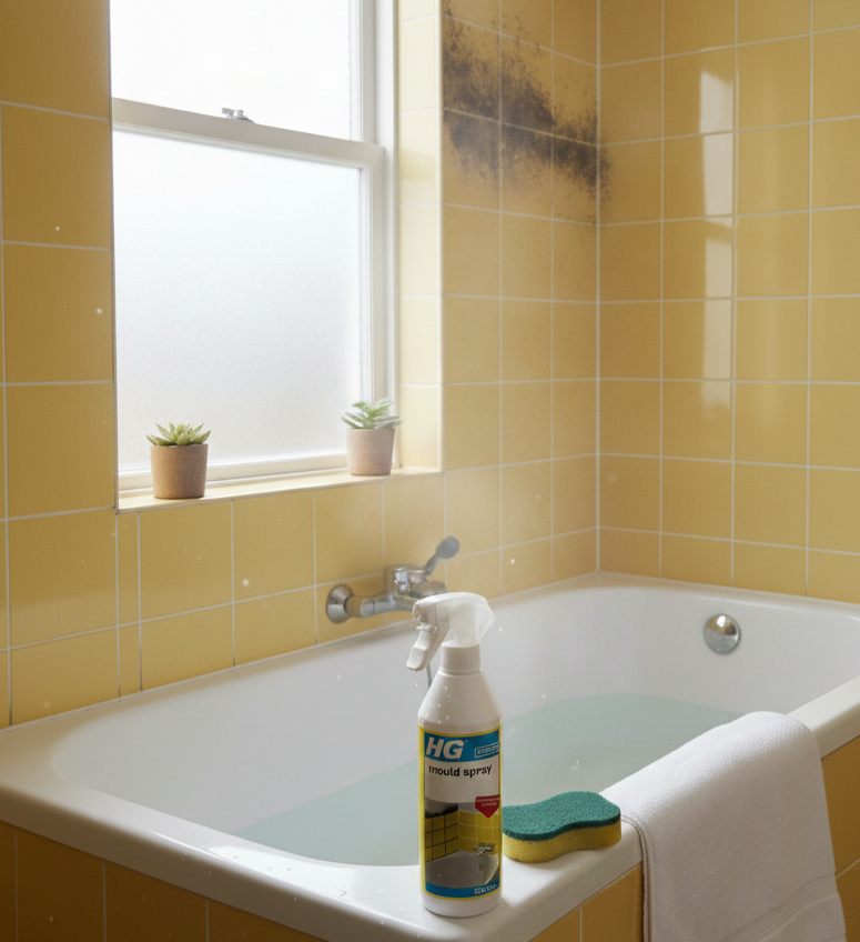 HG Mould Spray (500ml) | Fast-Acting Bathroom & Kitchen Cleaner
