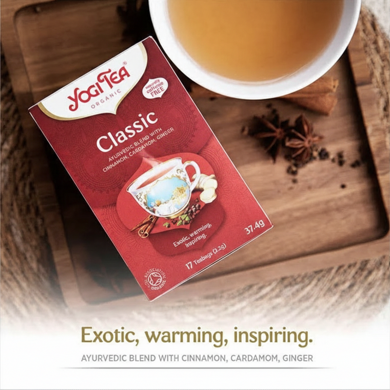 Yogi Tea Classic (17 Bags) - Caffeine Free Herbal Tea