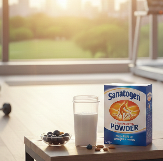 Sanatogen High Protein Powder (275g) - Casein Milk Protein Supplement