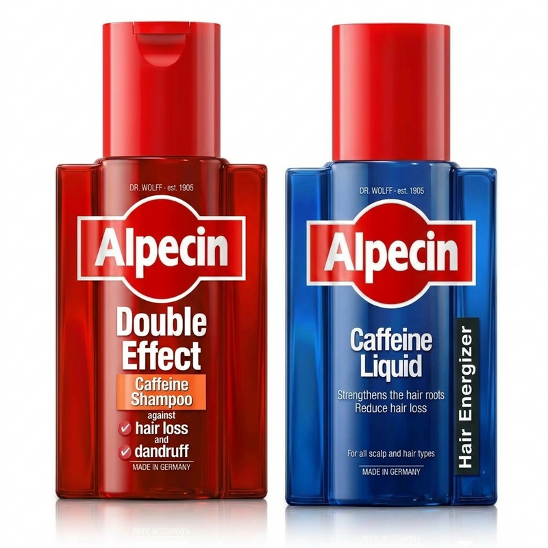 Alpecin Double Effect Shampoo & Alpecin After Shampoo Liquid