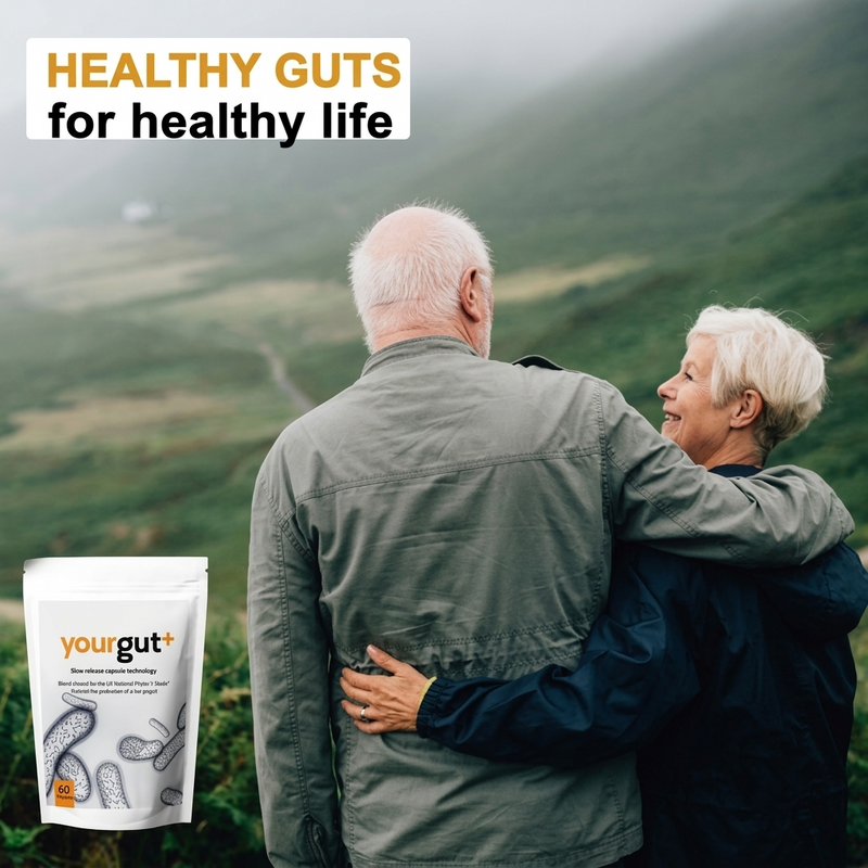 Phyto-v Yourgutplus+ (60 Capsules) | Natural Gut Health Supplement