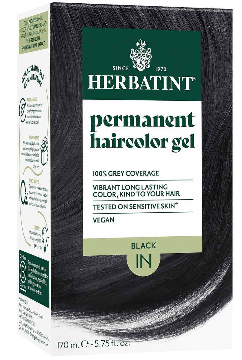 Herbatint Natural Black 1N Hair Colour - 170ml
