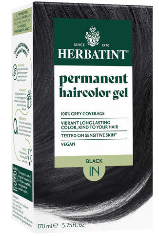 Herbatint Natural Black 1N Hair Colour - 170ml