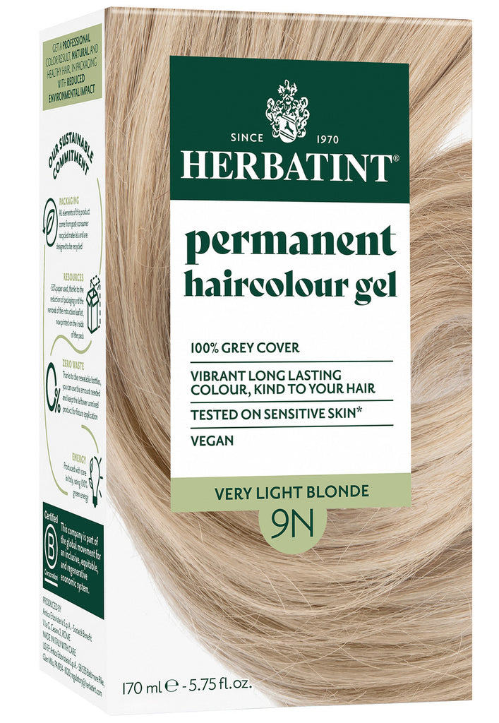 Very Light Blonde 9N Hair
