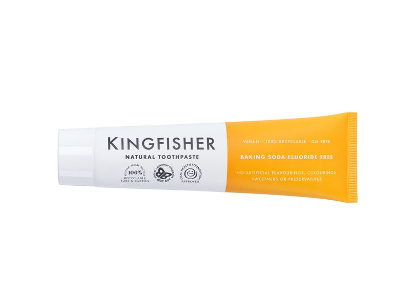 Kingfisher Baking Soda Fluoride Free Toothpaste - 100ml
