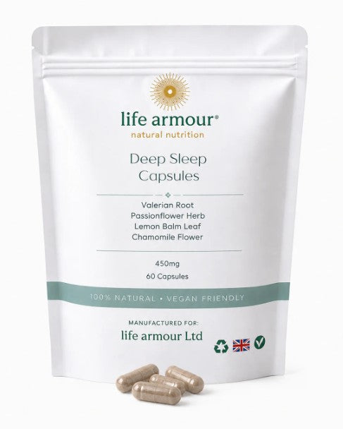Life Armour Deep Sleep - 60 Capsules Pouch