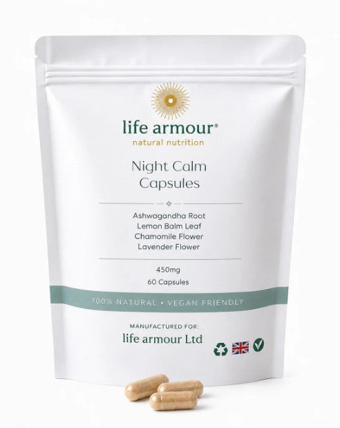 Life Armour Night Calm - 60 Capsules Pouch