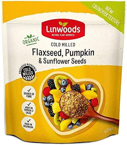 Linwoods Organic Flaxseed, Sunflower & Pumpkin Seeds - 425g