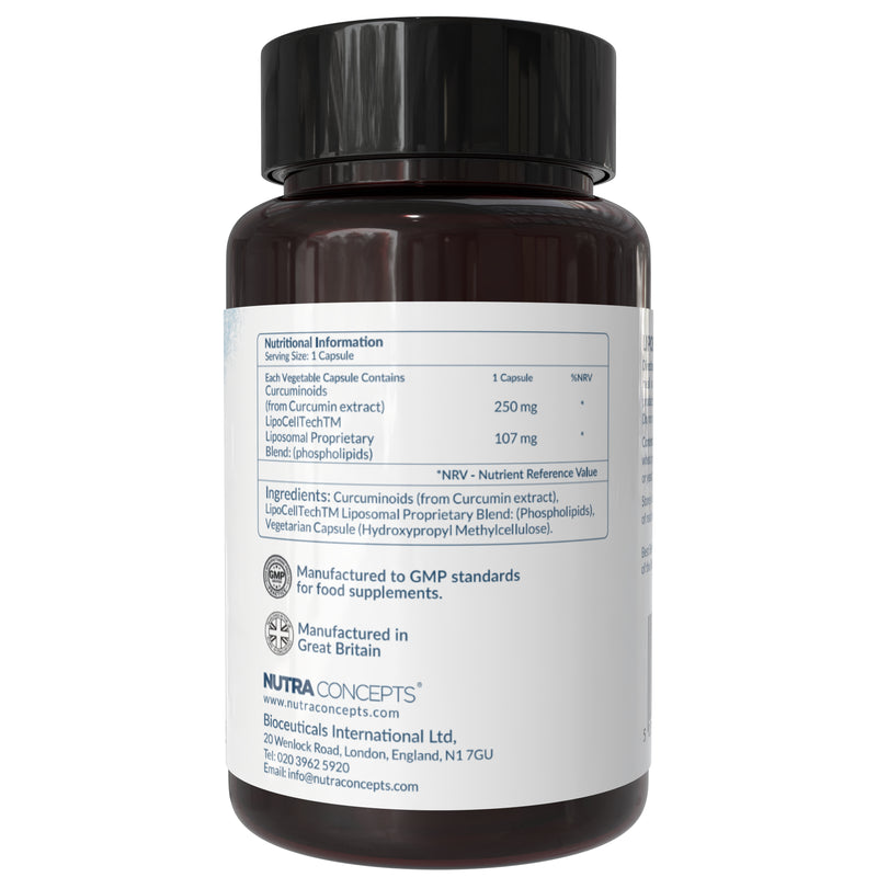 Liposomal Curcumin High Absorption - 60 Capsules