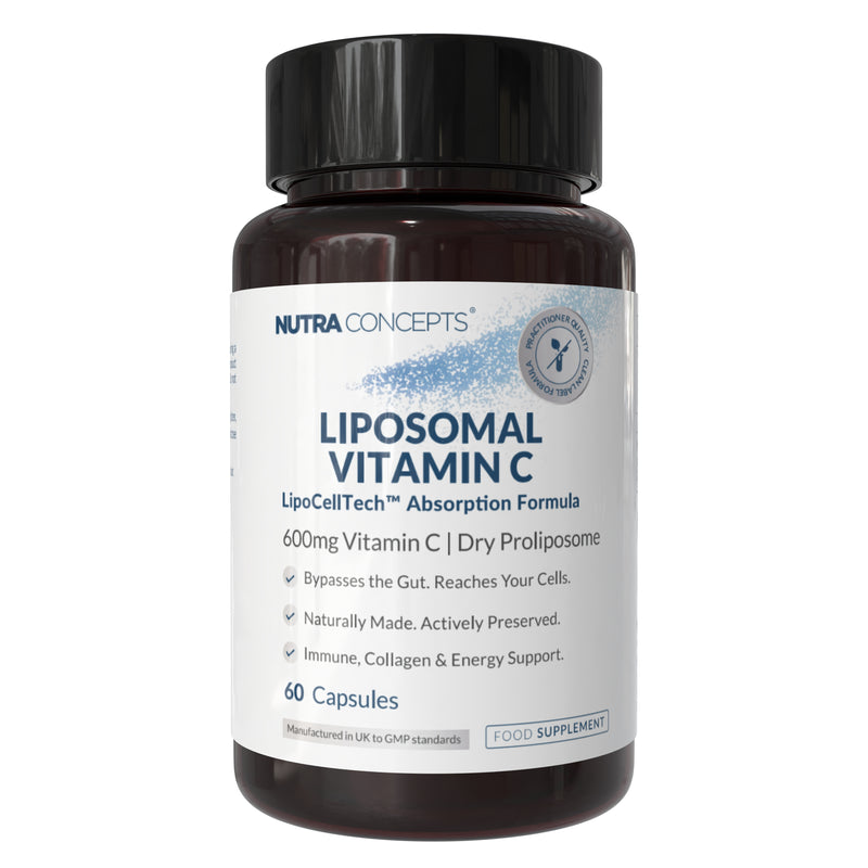 Liposomal Vitamin C – 600mg with LipoCellTech™ - 60 Capsules