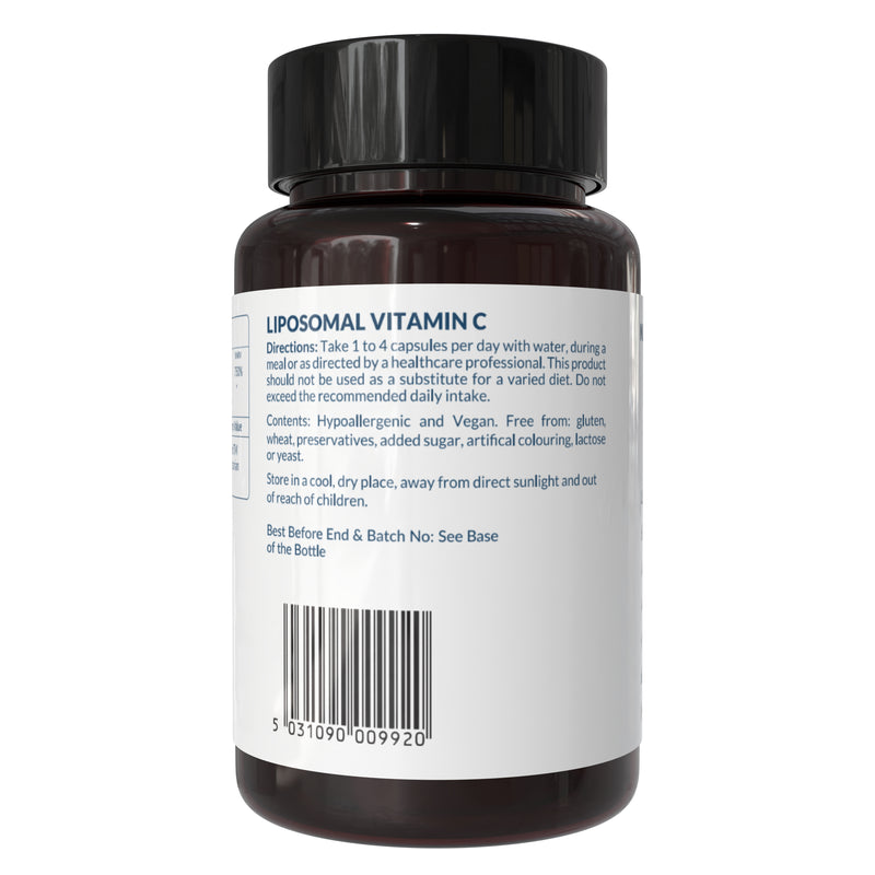 Liposomal Vitamin C – 600mg with LipoCellTech™ - 60 Capsules