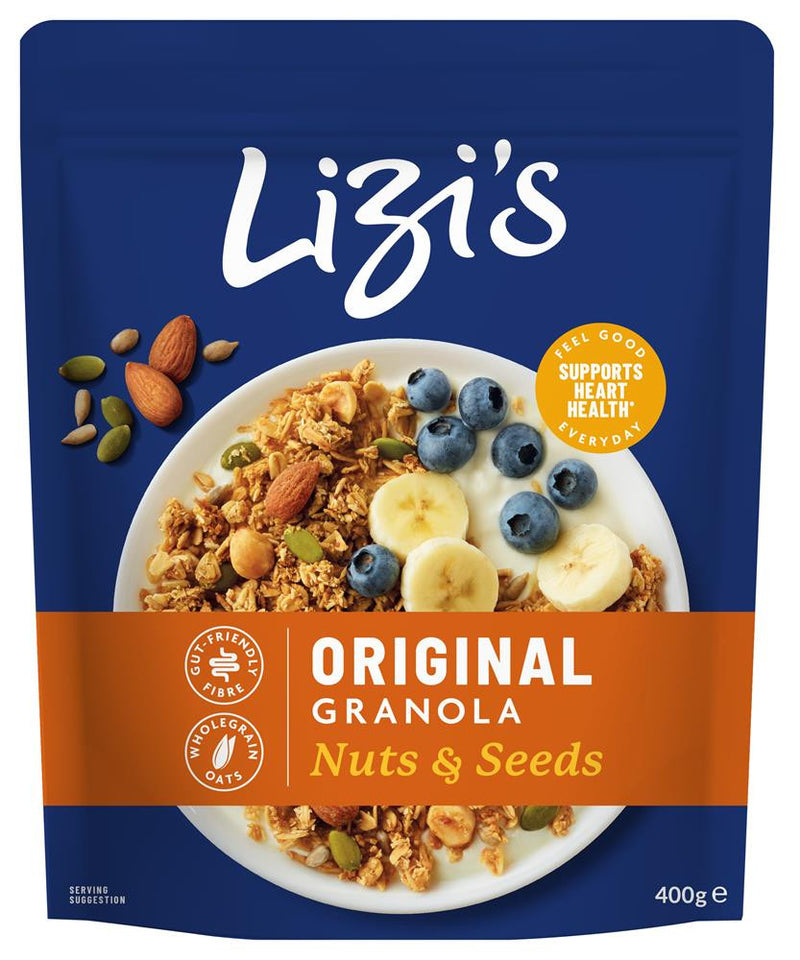 Lizi's Original Granola Nuts & Seeds - 400g