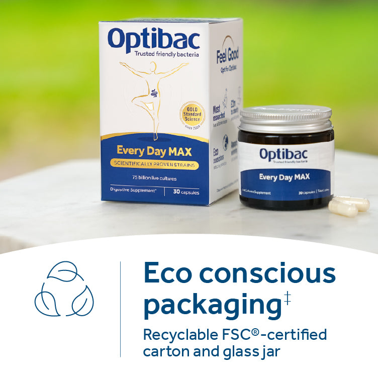 OptiBac Probiotics For Every Day MAX - 30 Capsules