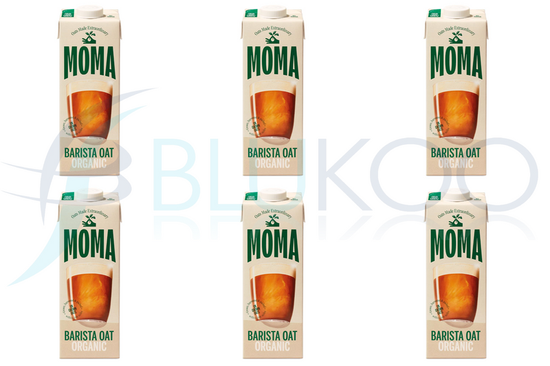 MOMA Organic Barista Oat Milk - 1L (Pack of 6)