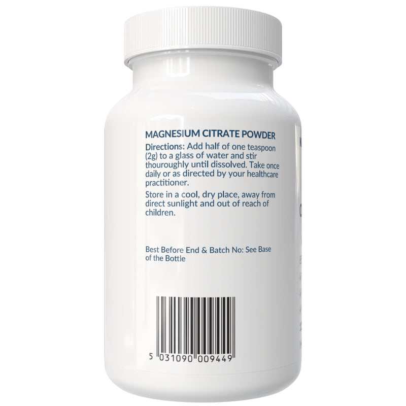 Nutraconcepts Magnesium Citrate High Bioavailable Bone & Nerve Support - 125g