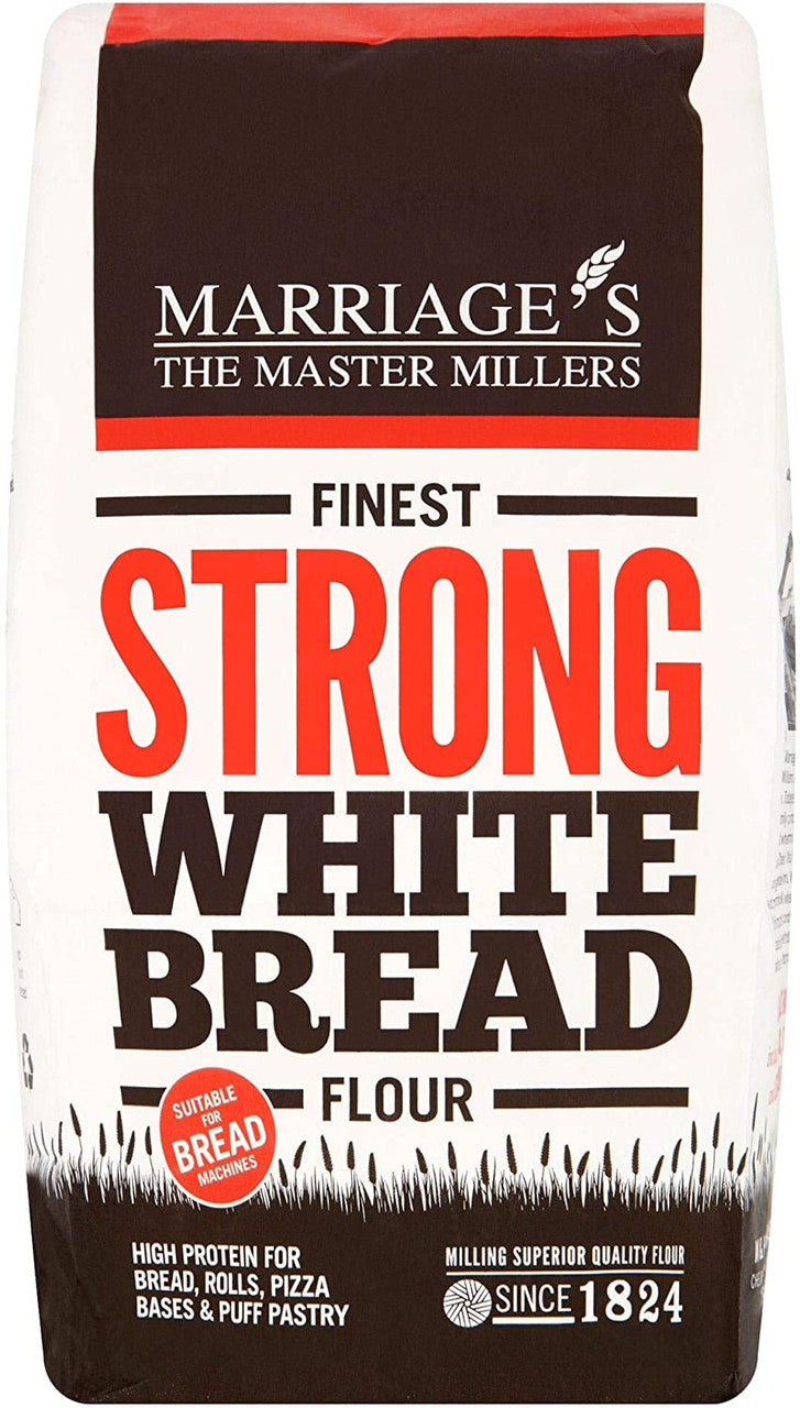 Marriage's Finest Strong White Bread Flour - 1.5kg (Pack of 5)