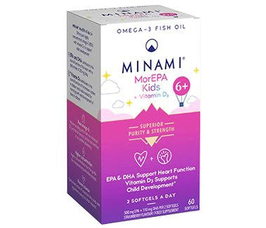 Minami Nutrition MorEPA Kids 6+ - 60 Softgels