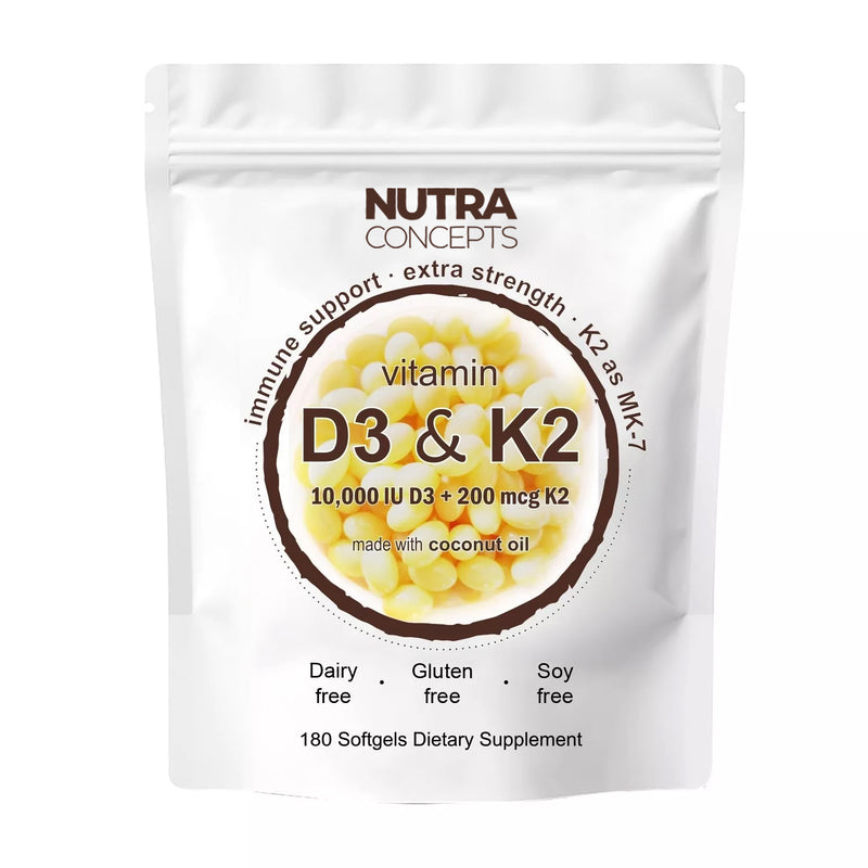 Vitamin D3 & K2 Softgels