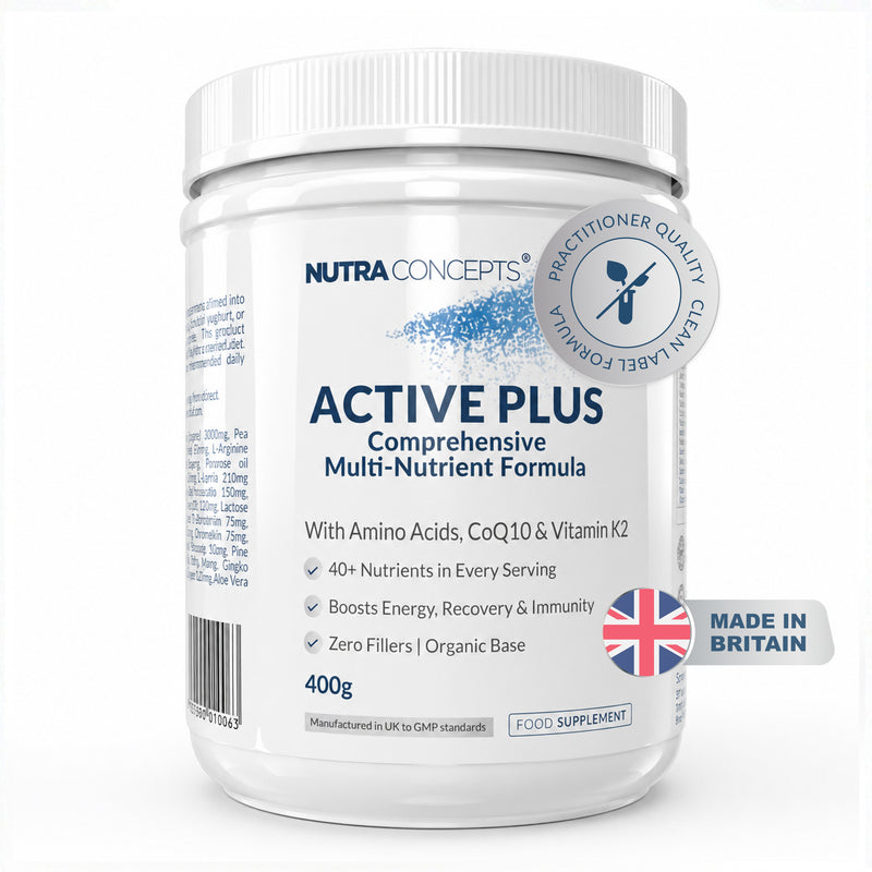 Nutraconcepts Active Plus - All-in-One Nutrition & Energy Blend - 400g