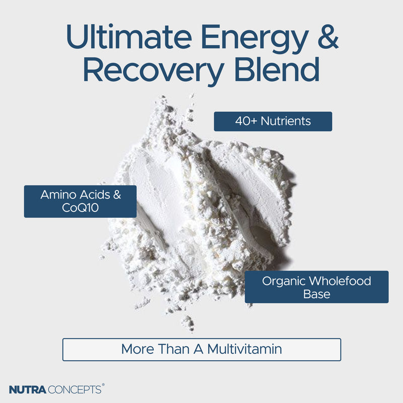 Nutraconcepts Active Plus - All-in-One Nutrition & Energy Blend - 400g